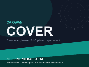3D printed replacement cover parts — caravan category placeholder