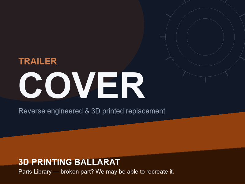 3D printed replacement cover parts — trailer category placeholder